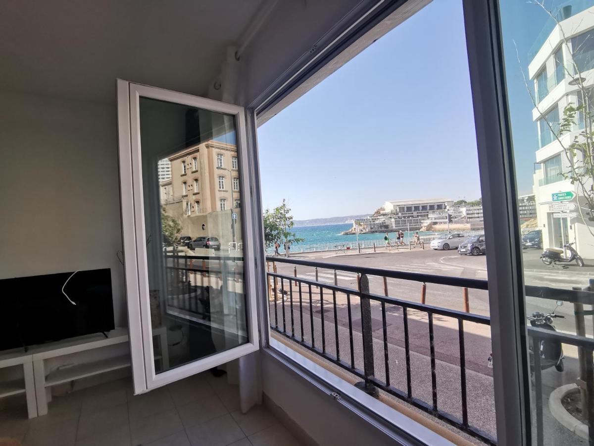 מרסיי A 50 Metres De La Plage Et 10 Minutes Du Vieux Port 70M2 Sur La Corniche Vue Mer מראה חיצוני תמונה